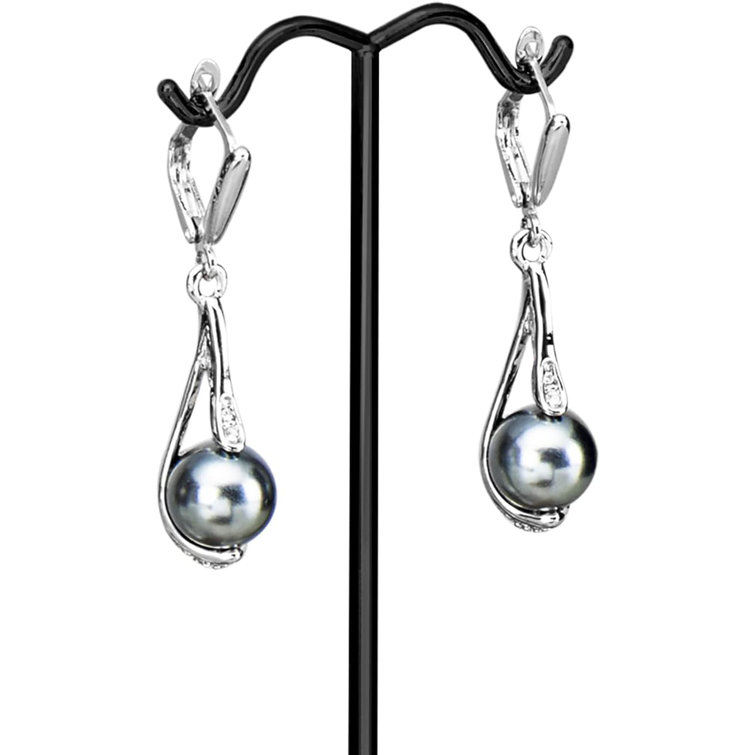 Mercer41 Travious Wood Jewellery Stand + Wayfair Canada